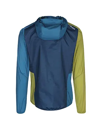 ORTOVOX | Veste coupe-vent à capuche pour homme | blau